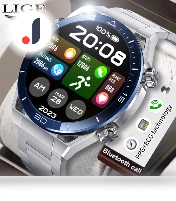 Smartwatch with ECG and PPG — Smartwatches, LIGE