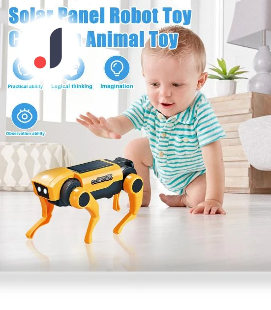 Solar Robot Toy for Dogs — Solar Power, Toy