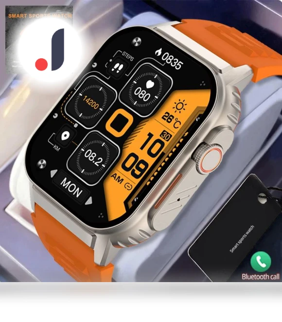 Sports Pulse Monitor Smartwatch — Smartwatches, Zodvboz