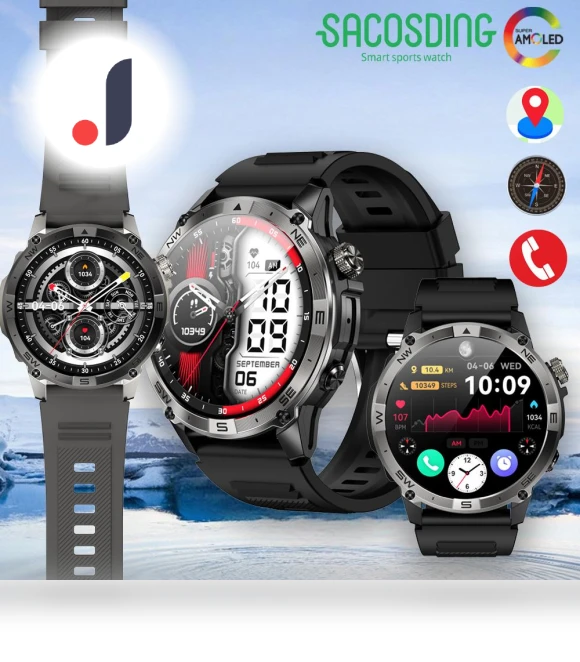 Sports Smartwatch for Men — Smartwatches, SACOSDING