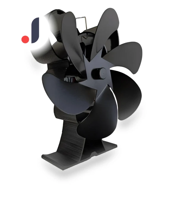 Stove Fan with Electric Drive — Fireplace Fans, Meterk