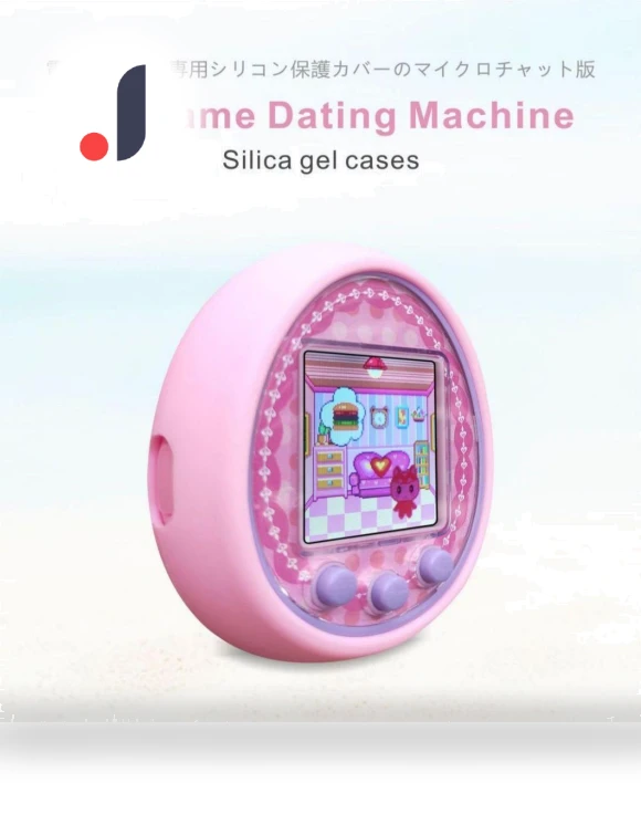 Tamagotchi with Silica Gel Cases — Interactive Animal Companions, biidismart