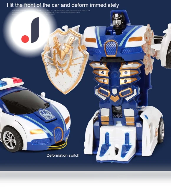 Transforming Robot Car — Toy Vehicles, boy