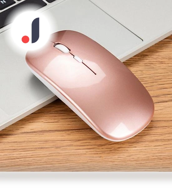 Wireless USB Rechargeable Bluetooth-Compatible 5.0 Silent Gaming Mouse — Mouse Pads, COOLMOON