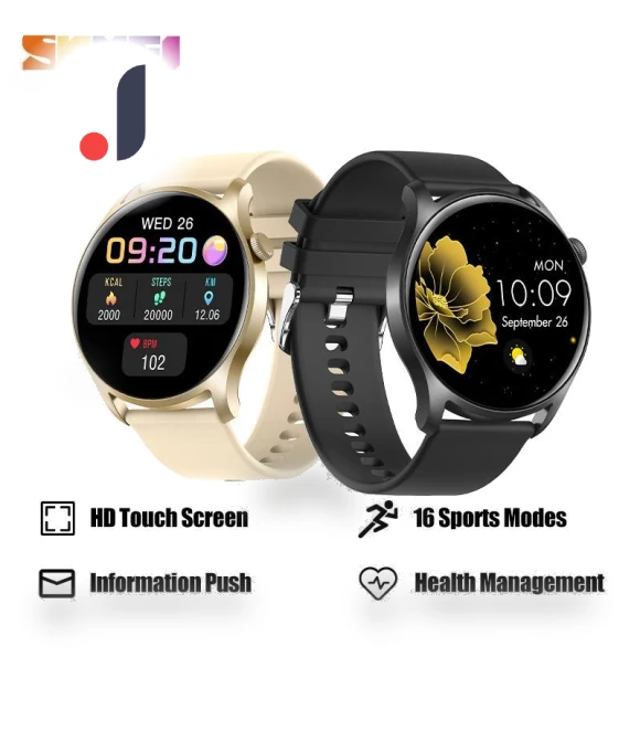 Women's Smart Watch with Full Touch Screen — Smartwatches, Skmei