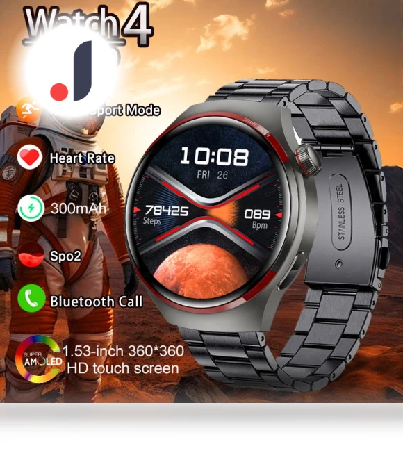 1.53" AMOLED Outdoor Sports Smartwatch — Smartwatches, SACOSDING