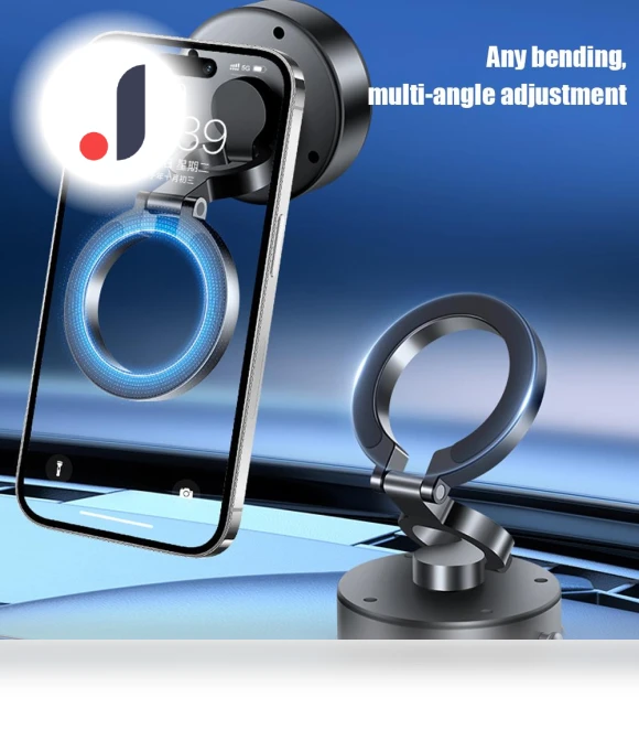 360° Rotate Magnetic Car Phone Holder — Dashboard Installation Kits, Intelligent Living Hall
