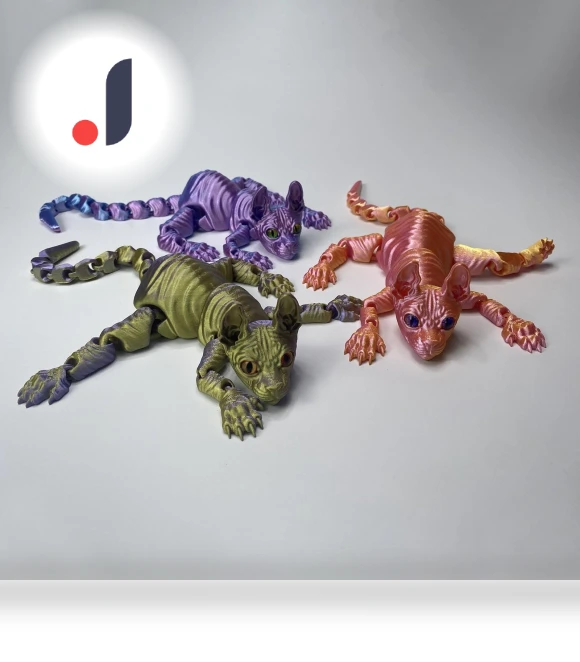 3D Printed Hinged Sphinx Toy — 3D Puzzles, Automobiles11