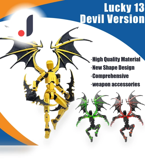 3D Printed Titan Robot Mobile Doll Set — Collectible Statues, lucky66