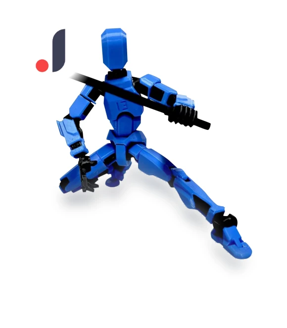 3D Printed Titan Robot Mobile Doll Set — Collectible Statues, aprecious