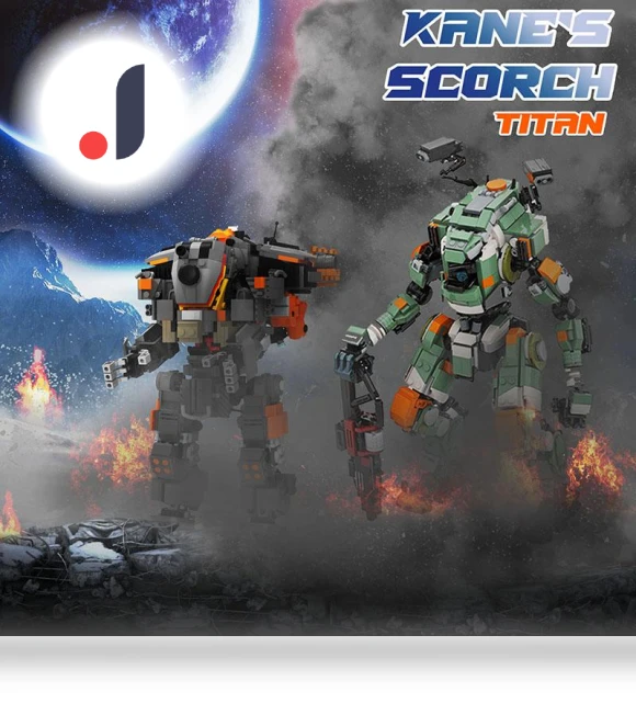 BT-7274 Pioneer Titan Game Series Robot Building Blocks — Construction Kits