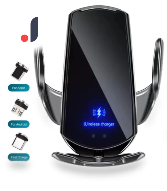 Car Phone Holder with Wireless Charging — Dashboard Installation Kits, Optimized General