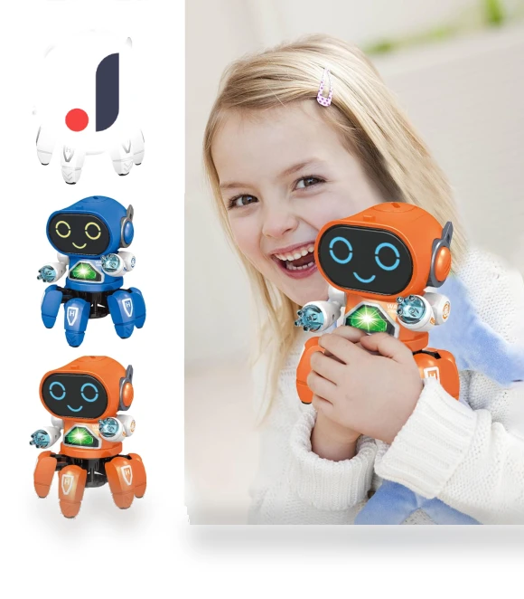Dancing Electric Hexapod Robot — Interactive Learning Devices, Love Valley
