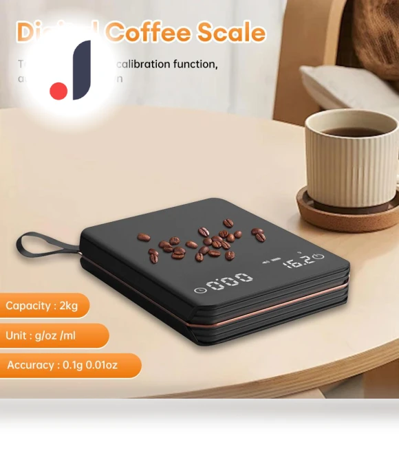Digital Coffee Scale with Smart Timer — Weight Management Tools, Pet daily necessities