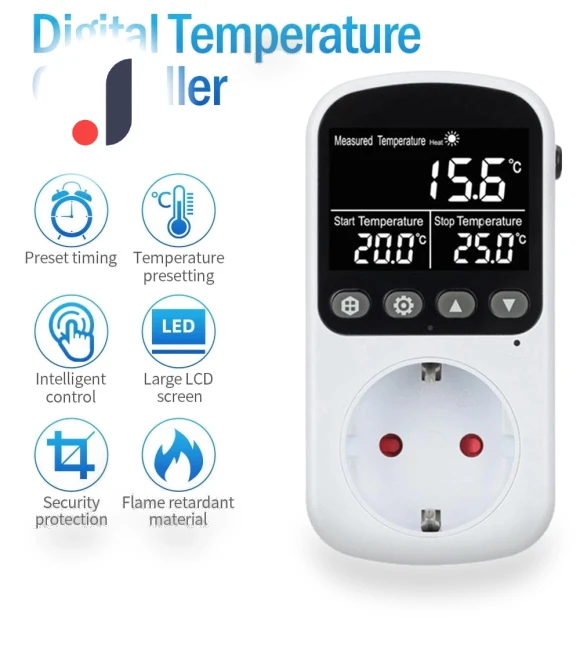 Digital Temperature Regulator — Home Climate Control, Meiteai-All
