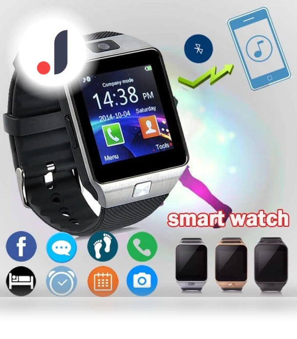 Digital Touch Screen Smart Watch Bracelet — Wearable Accessories, Technology Convenience