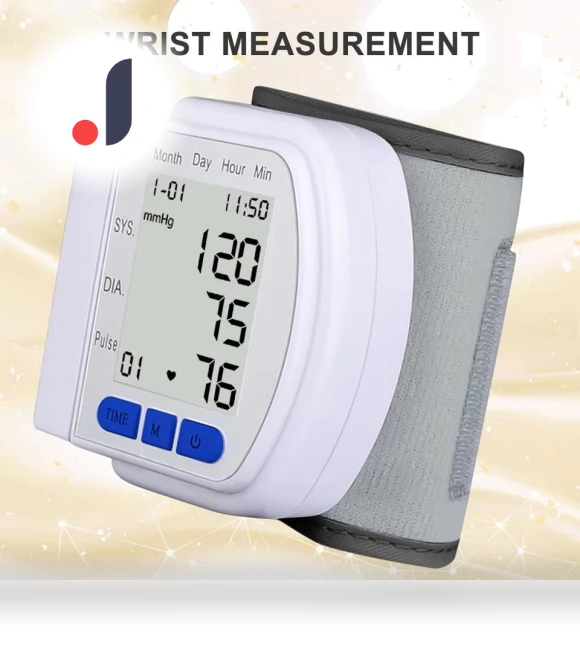 Digital Wrist Blood Pressure Monitor — Blood Pressure Monitors, Meiteai-All
