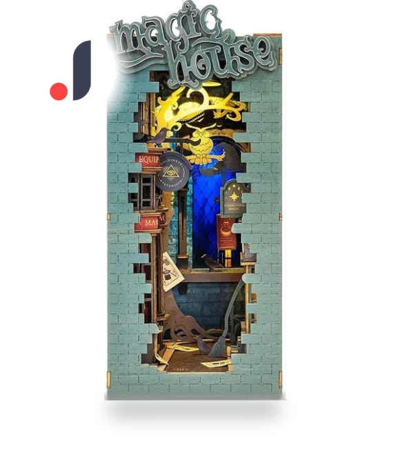 DIY Wooden Puzzle Magic House — Puzzles, Board M Factory
