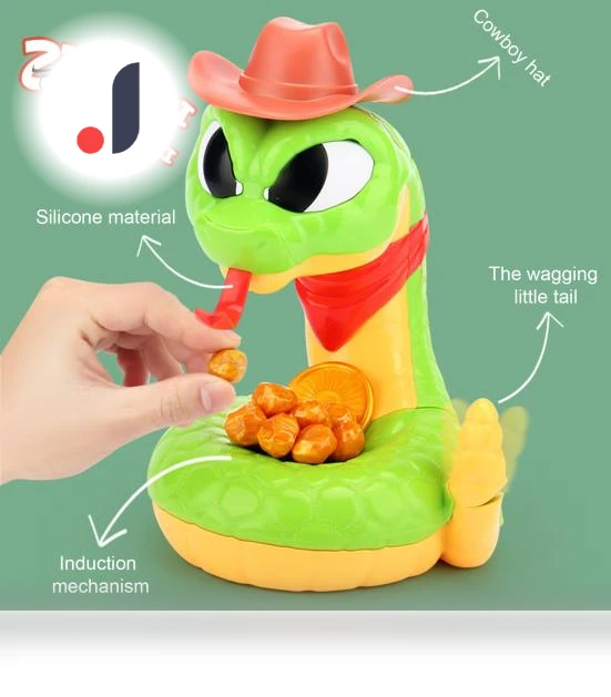 Electric Rattle Snake Toy — Interactive Learning Devices, Play with You