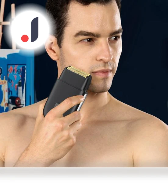 Electric Shaver with Digital Display — Nose & Ear Trimmers, Enjoy Smart Home