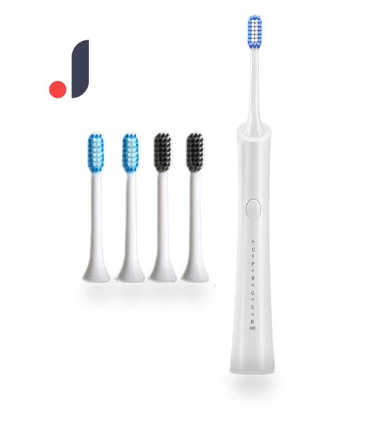 Electric Toothbrush with 5 Brush Heads — Electric Toothbrush Heads, Dongfang HOME A