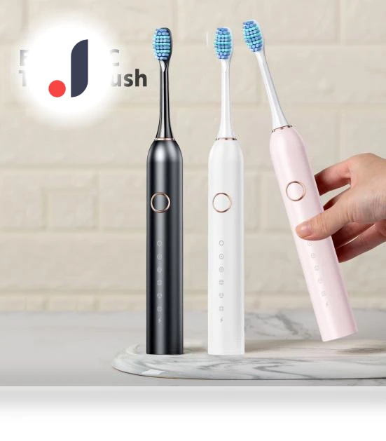 Electric Toothbrush with Replaceable Heads — Chargers, TOP MALL-005