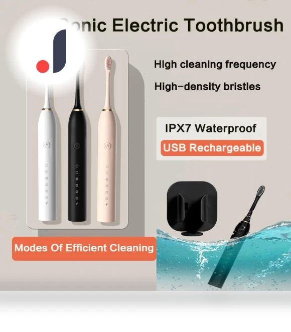 Electric Toothbrush with Smart Timer — Sonic Electric Toothbrushes, Seahorse Home