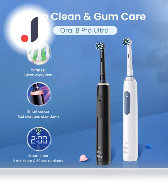 Electric Toothbrush with Soft Bristles — Baby Toothbrushes, Light makeup