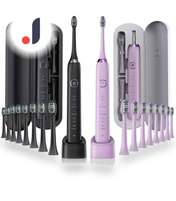 Electric Toothbrush — Electric Toothbrush Heads, Light makeup