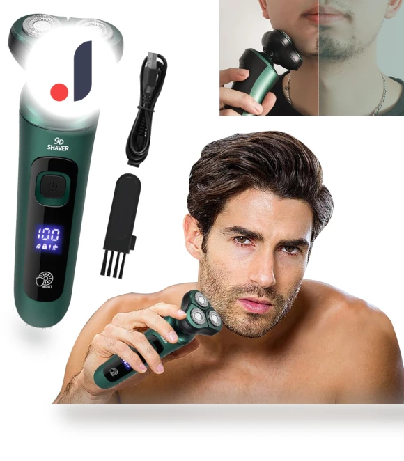 Electric Travel Shaver — Grooming Essentials, GYROBALL