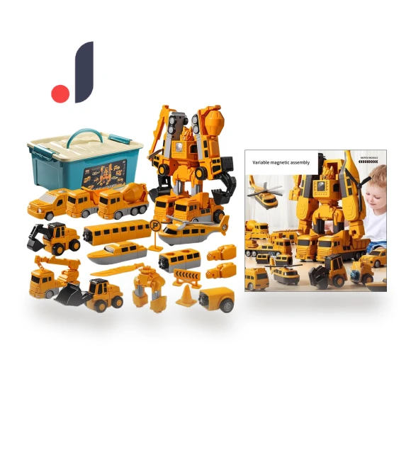 Exciting Transformer Robot with Magnet — Toy Vehicles, Pretty life