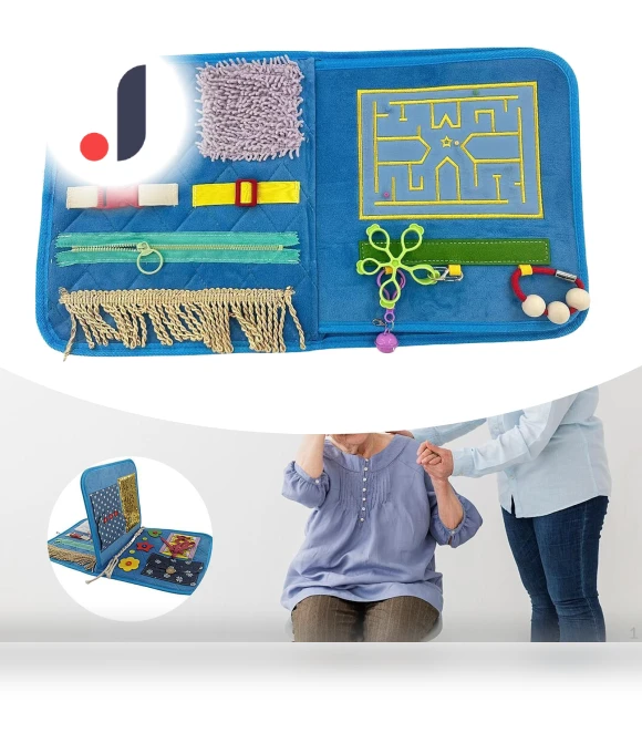 Fidget Blanket — Blocks, Closet of Beauty
