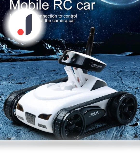 FPV WIFI Remote Control Tank Camera — Energy Solutions, JIKEFUN RC Toy