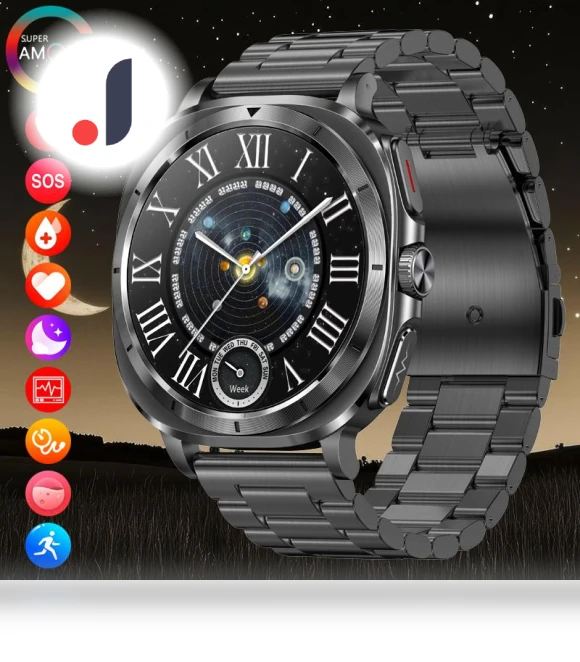 Healthy Blood Pressure Oxygen Uric Acid Smart Watch — Smartwatches, SACOSDING