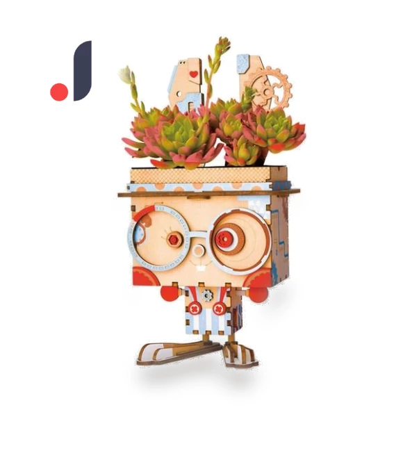 Interior Flower Robot — Puzzles, Board M Factory