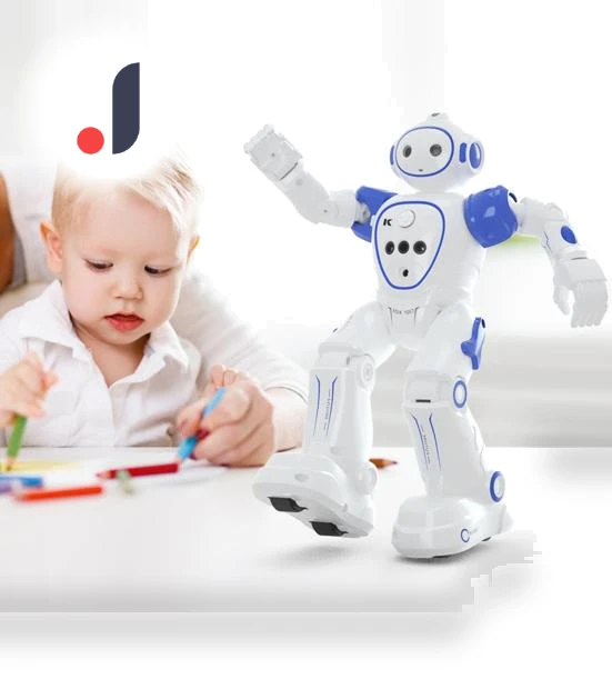 Kids Toy Robot with Remote Control — Interactive Figures & Robots, 99 Child