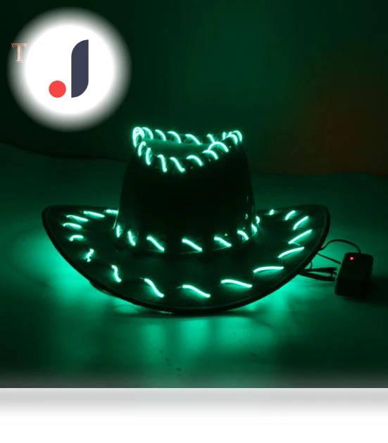 LED Cowboy Hat with Controller — , Hi Cutie