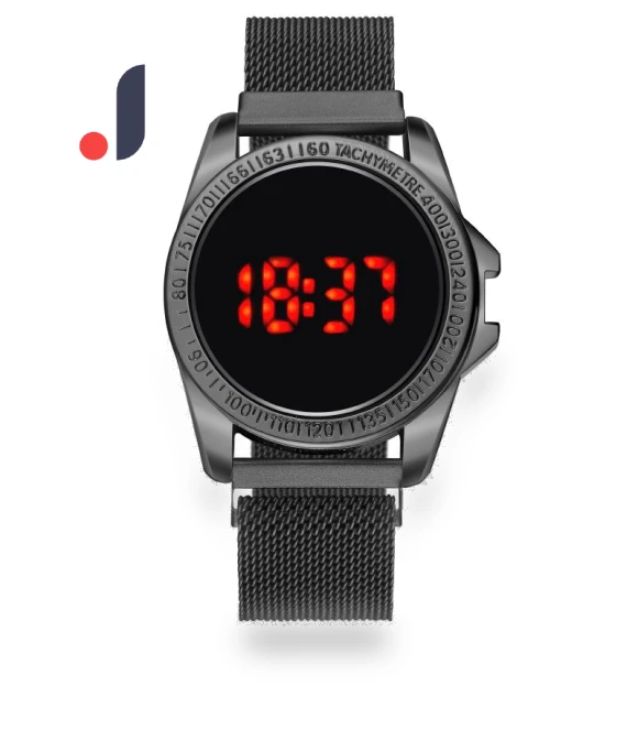 LED Touch Men's Watch — Men's Timepieces, Warm clothes family