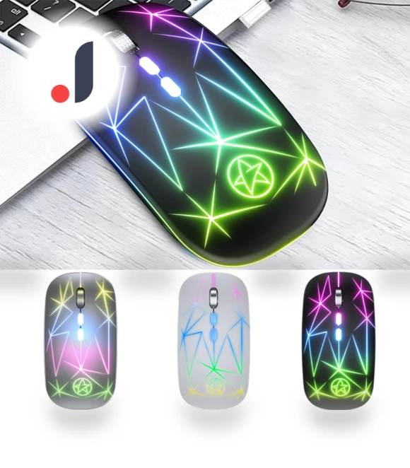 LED Wireless Mouse — Mouse Pads, Shredded cabbage