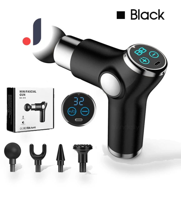Massage Gun with LCD Display and Touch Screen — Back Relief Solutions, Dongfang HOME D