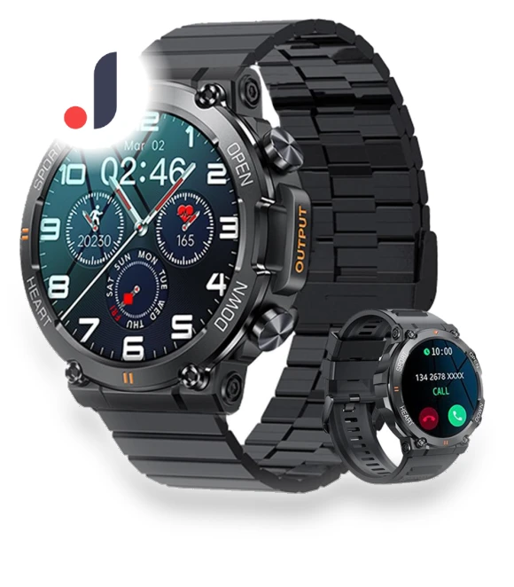 Men's Smart Watch with Bluetooth Calling — Smartwatches, Zodvboz