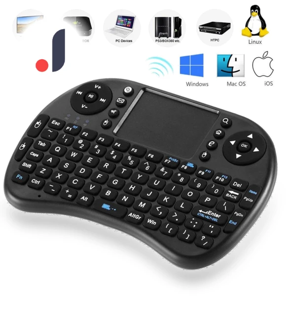 Mini Wireless Keyboard Remote Control Air Mouse Touchpad — Keyboards, Dongfang HOME A