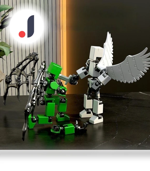 Multi-Jointed Transformable Robot — Construction Kits, GYROBALL