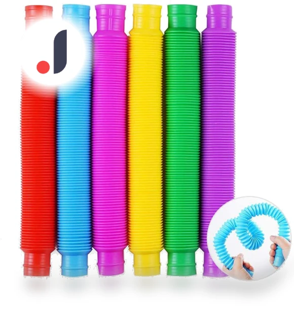 Plastic Bellows Tubes for Autism — Bath Time Fun, party