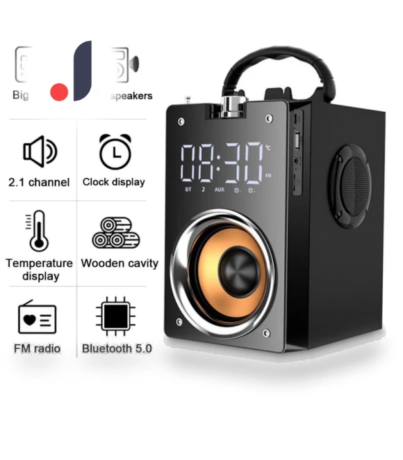 Portable Bluetooth Speaker with Super Bass — Portable Sound Systems, Smart Mouse