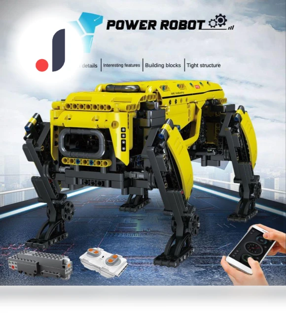 Power Robot Dog Building Blocks — Construction Kits, JJRC