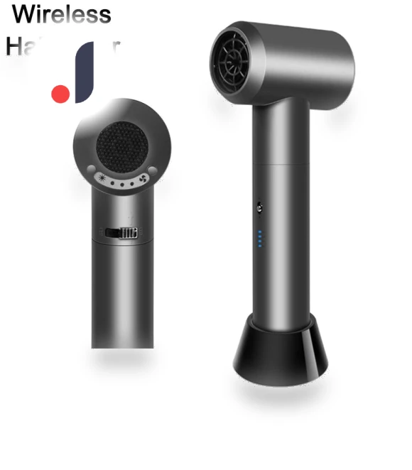 Professional Portable Wireless Hair Dryer — Dryers & Accessories, Fashion GZ