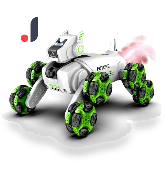 Radio-controlled Robot Dog Toy — Interactive Figures & Robots, RC-HCQL