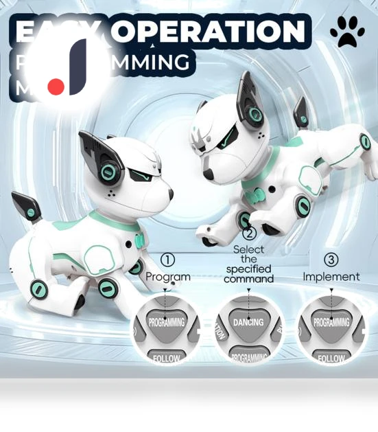 Radio-controlled robot dog — Interactive Animal Companions, Safety toy
