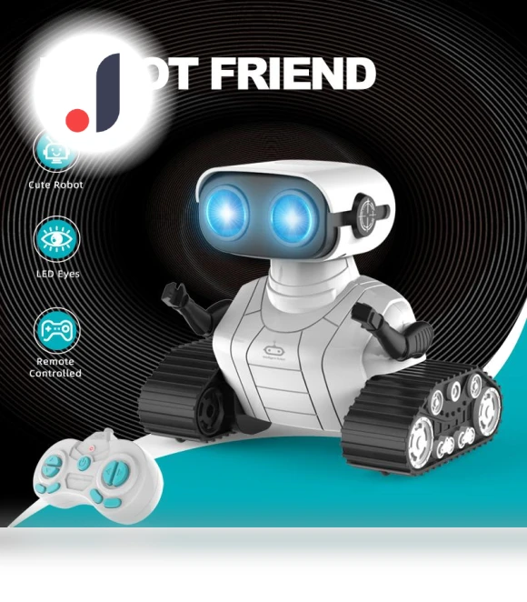 Rechargeable Remote Control Robot Toy — Interactive Figures & Robots, JJRC
